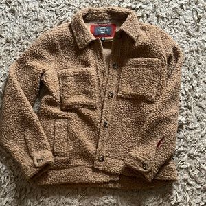 Toad and Company Sherpa button jacket.